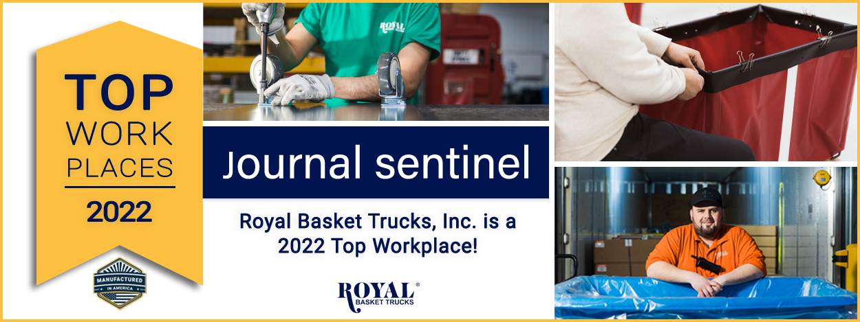 Royal Basket Trucks, Inc. is a 2022 top workplace!